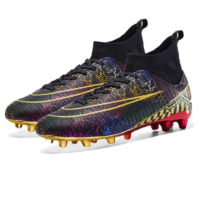 Men's High Ankle Soccer Shoes for Youth and Adults