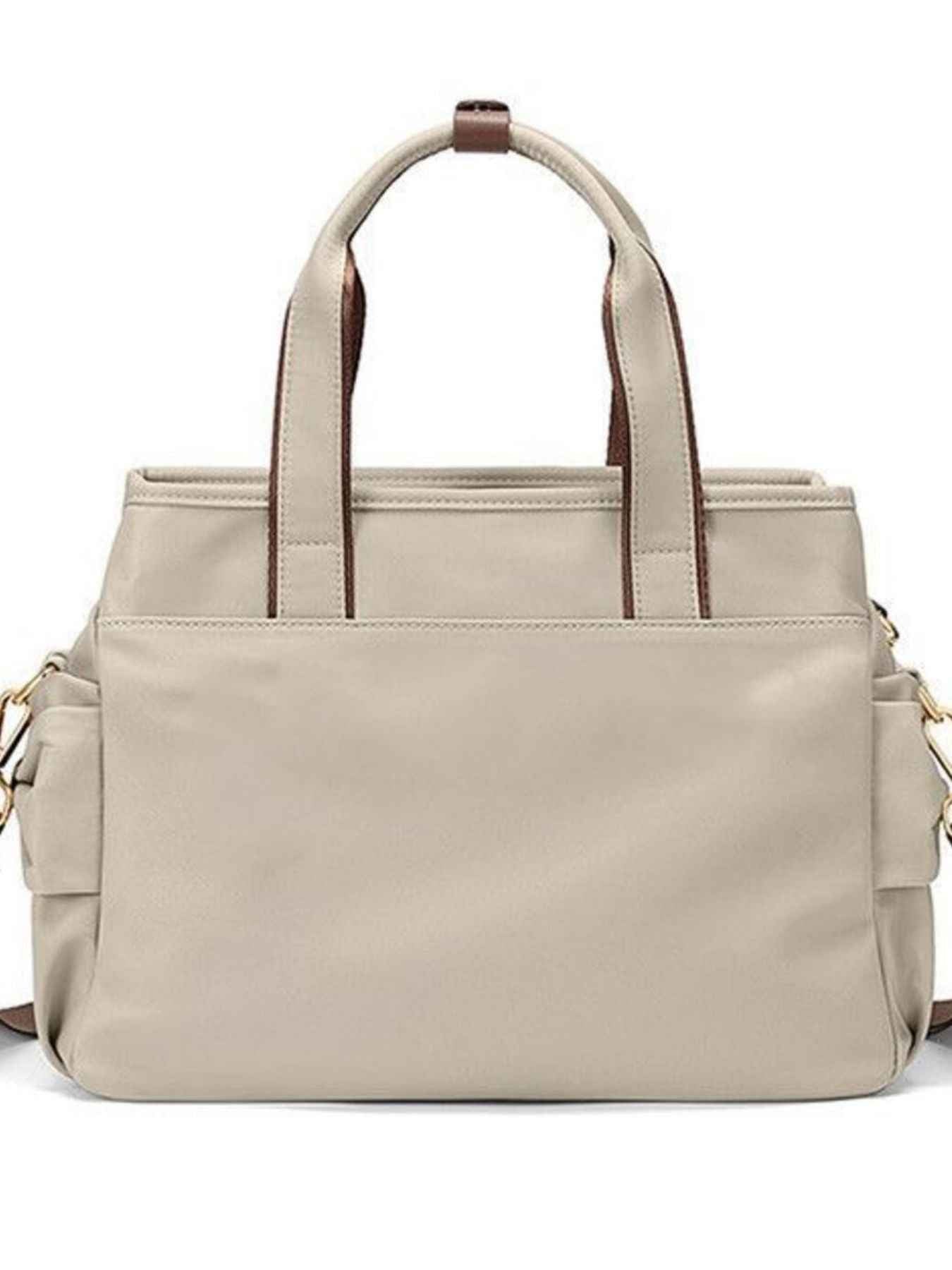 Top Handle Nylon Shoulder Bag