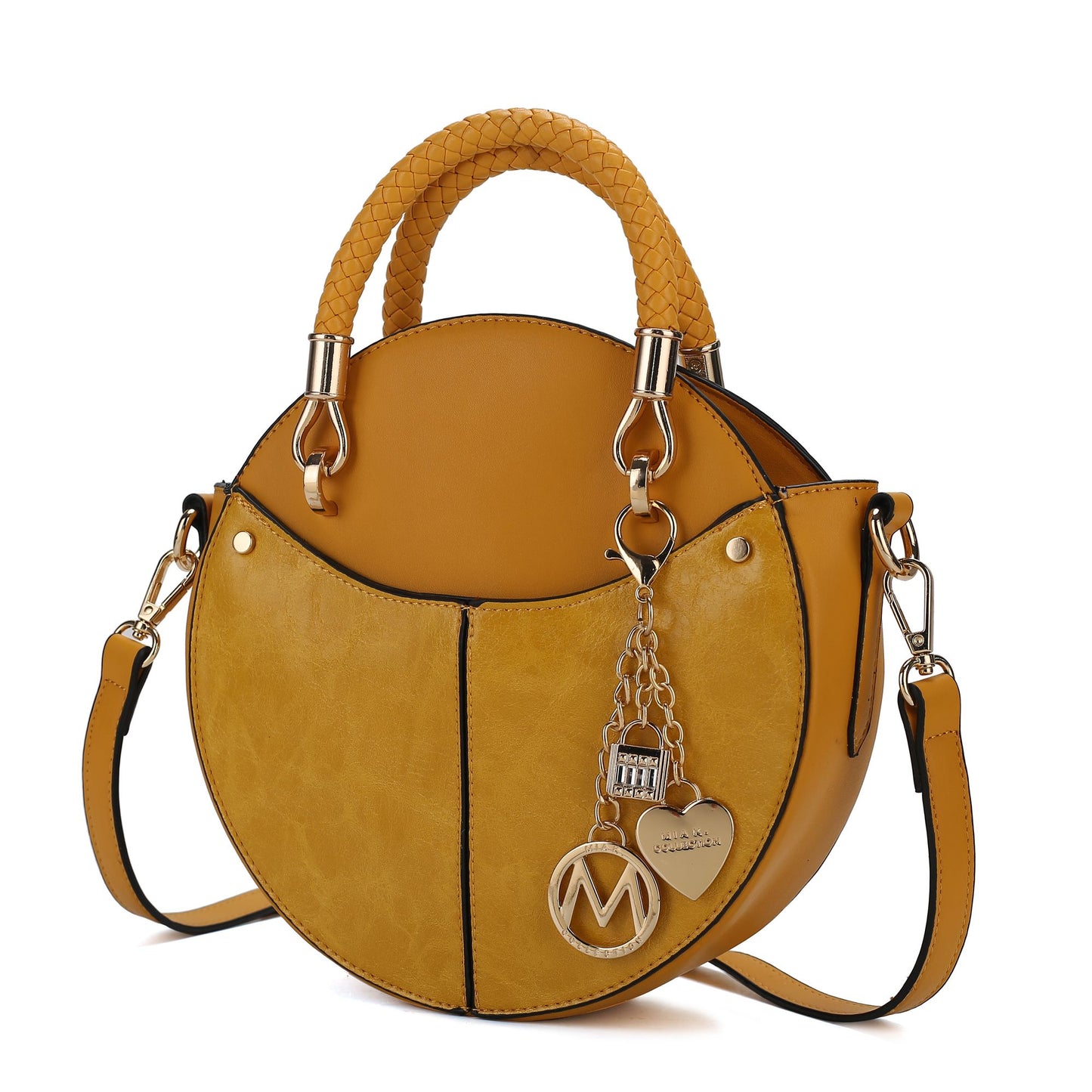 MKF Collection Nobella Crossbody Handbag Vegan Leather Women by Mia K