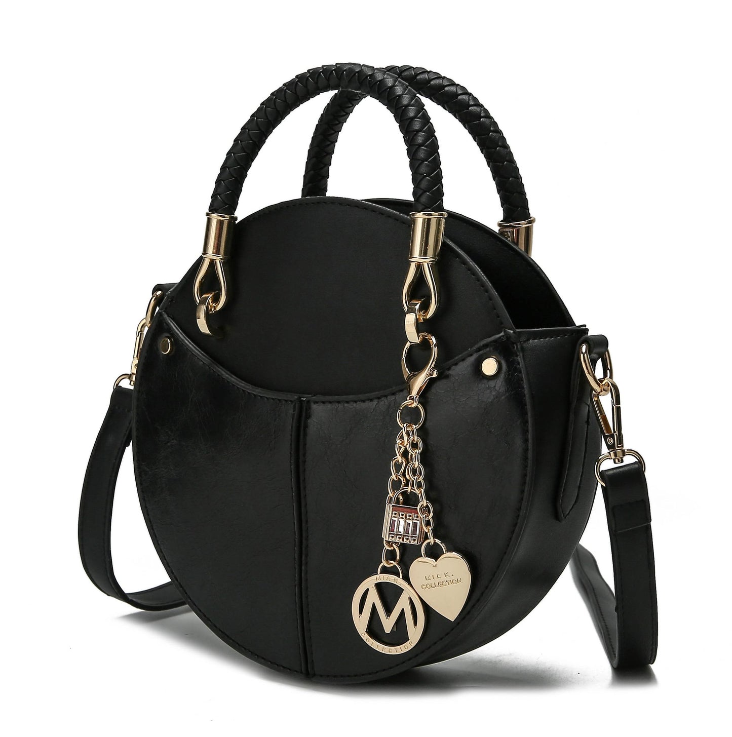 MKF Collection Nobella Crossbody Handbag Vegan Leather Women by Mia K