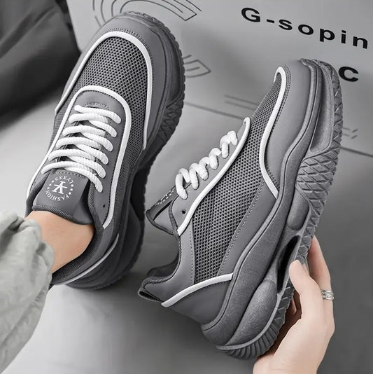 New men's shoes comfortable breathable mesh surface fashion casual sports shoes men's fashion shoes 39-44