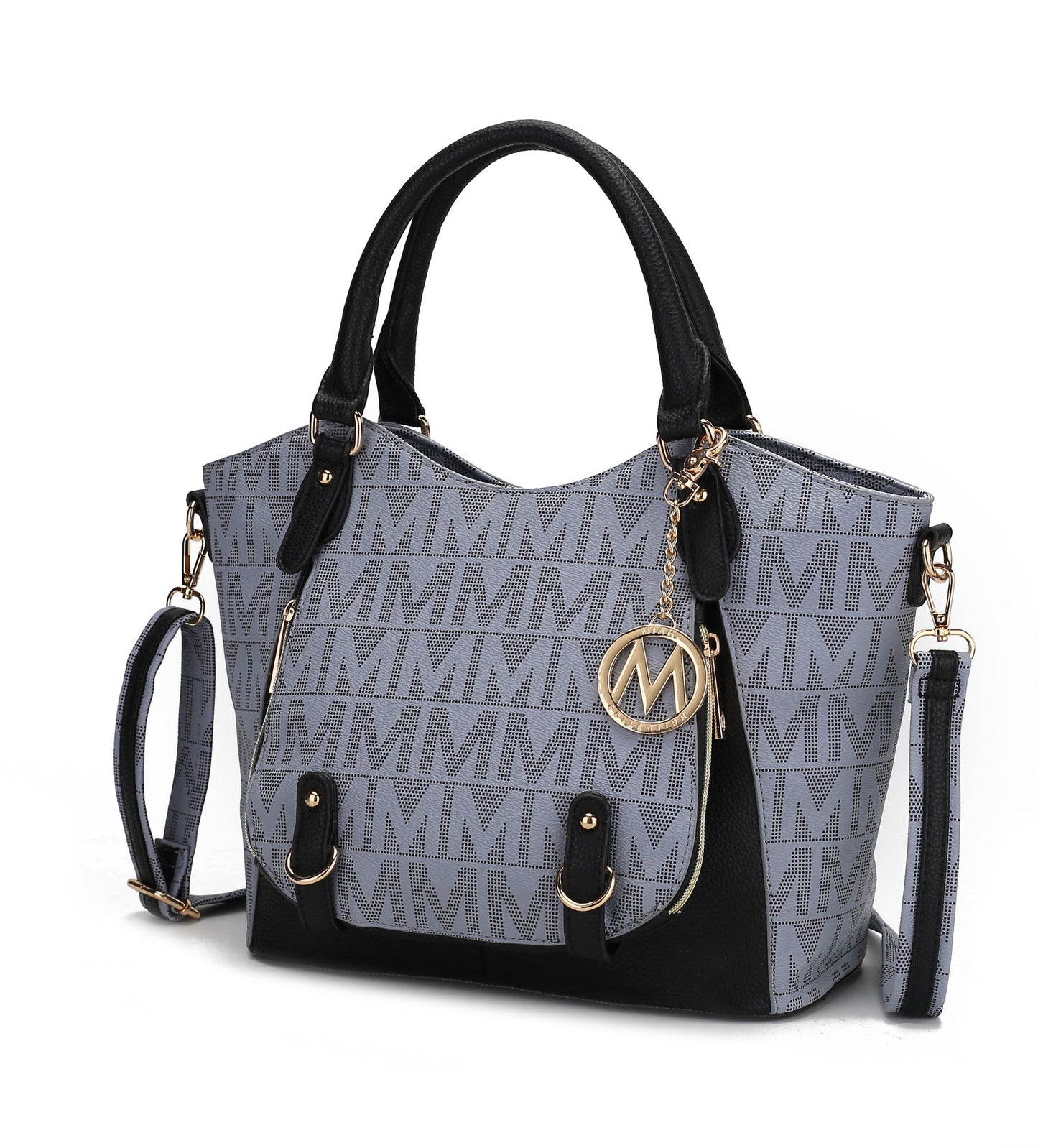 MKF Collection Fula Signature Satchel Bag by Mia k