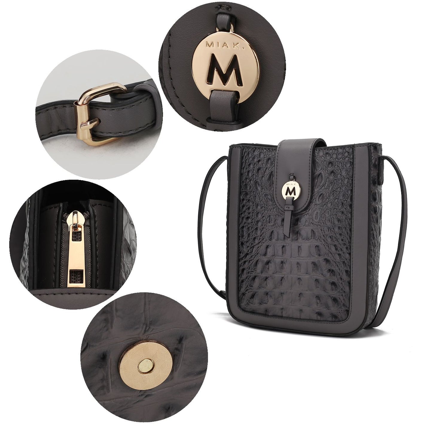 MKF Collection Molly Women's  Crossbody Bag By Mia K