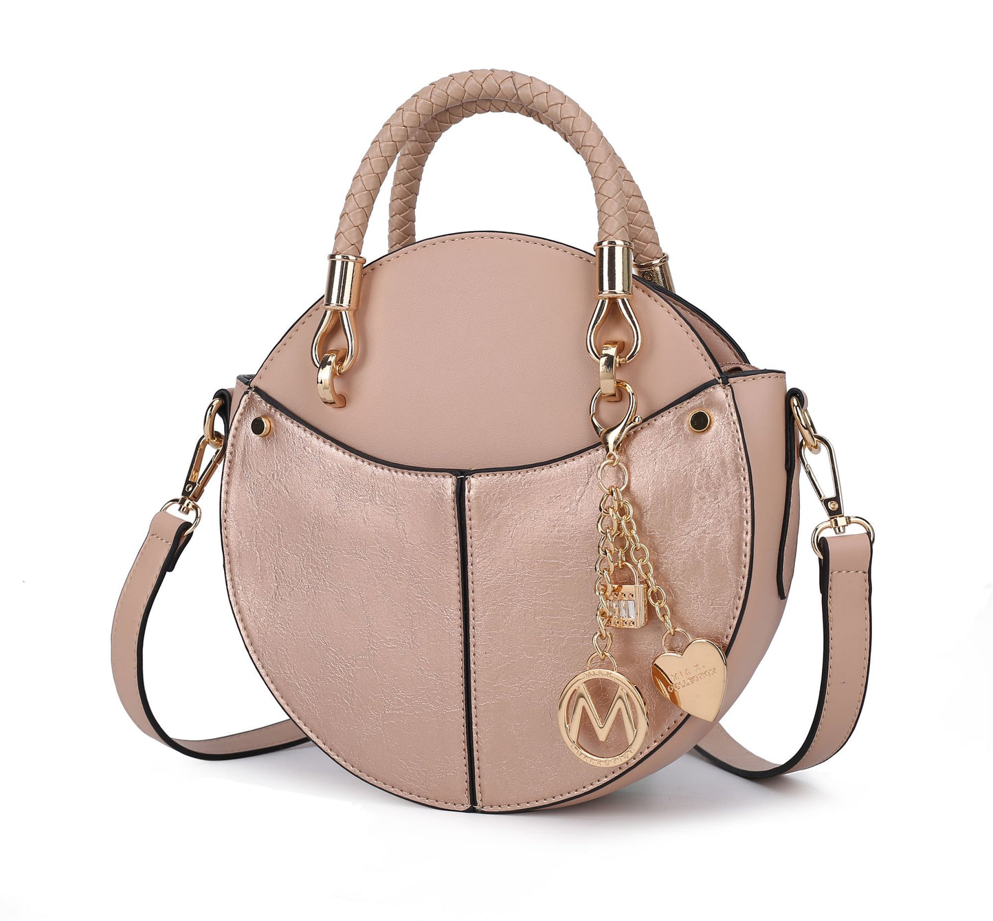 MKF Collection Nobella Crossbody Handbag Vegan Leather Women by Mia K