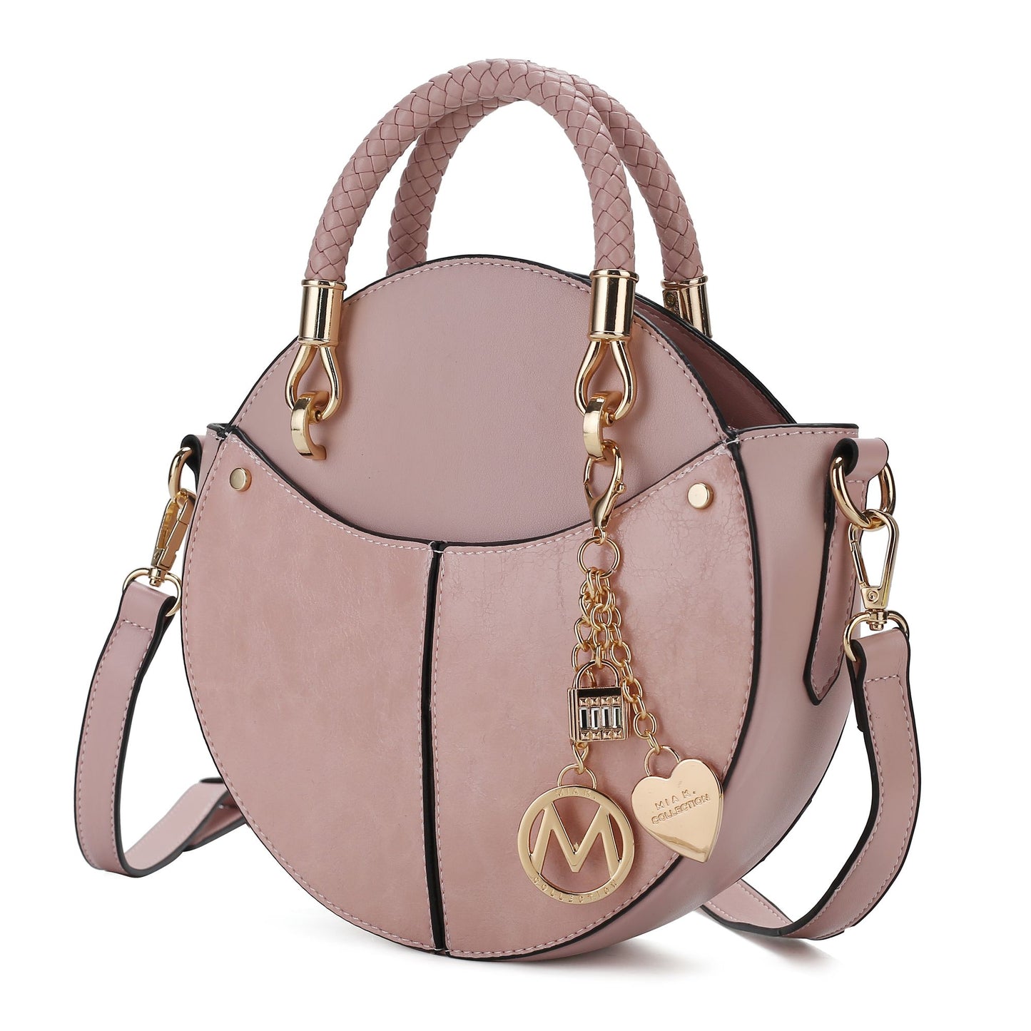 MKF Collection Nobella Crossbody Handbag Vegan Leather Women by Mia K