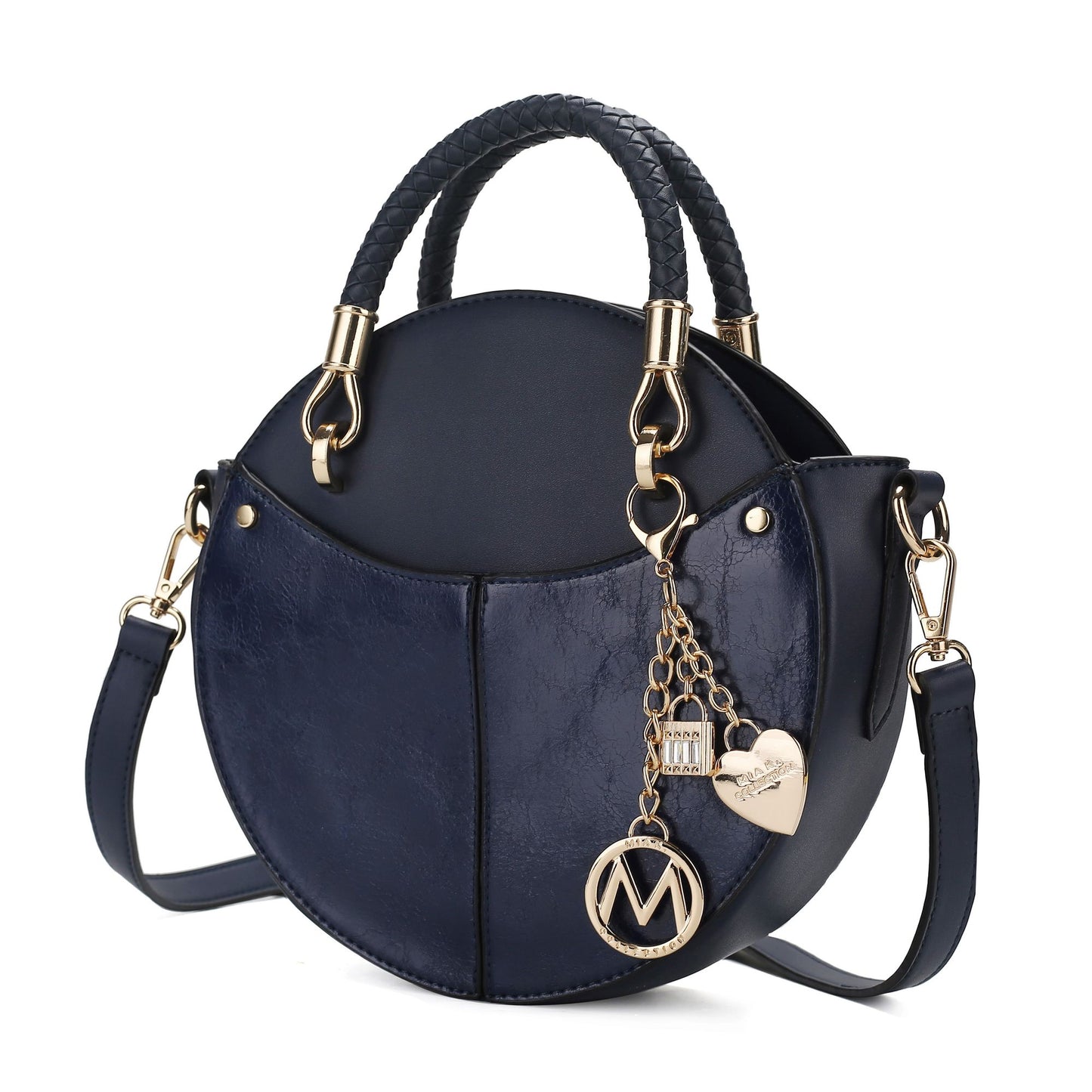 MKF Collection Nobella Crossbody Handbag Vegan Leather Women by Mia K