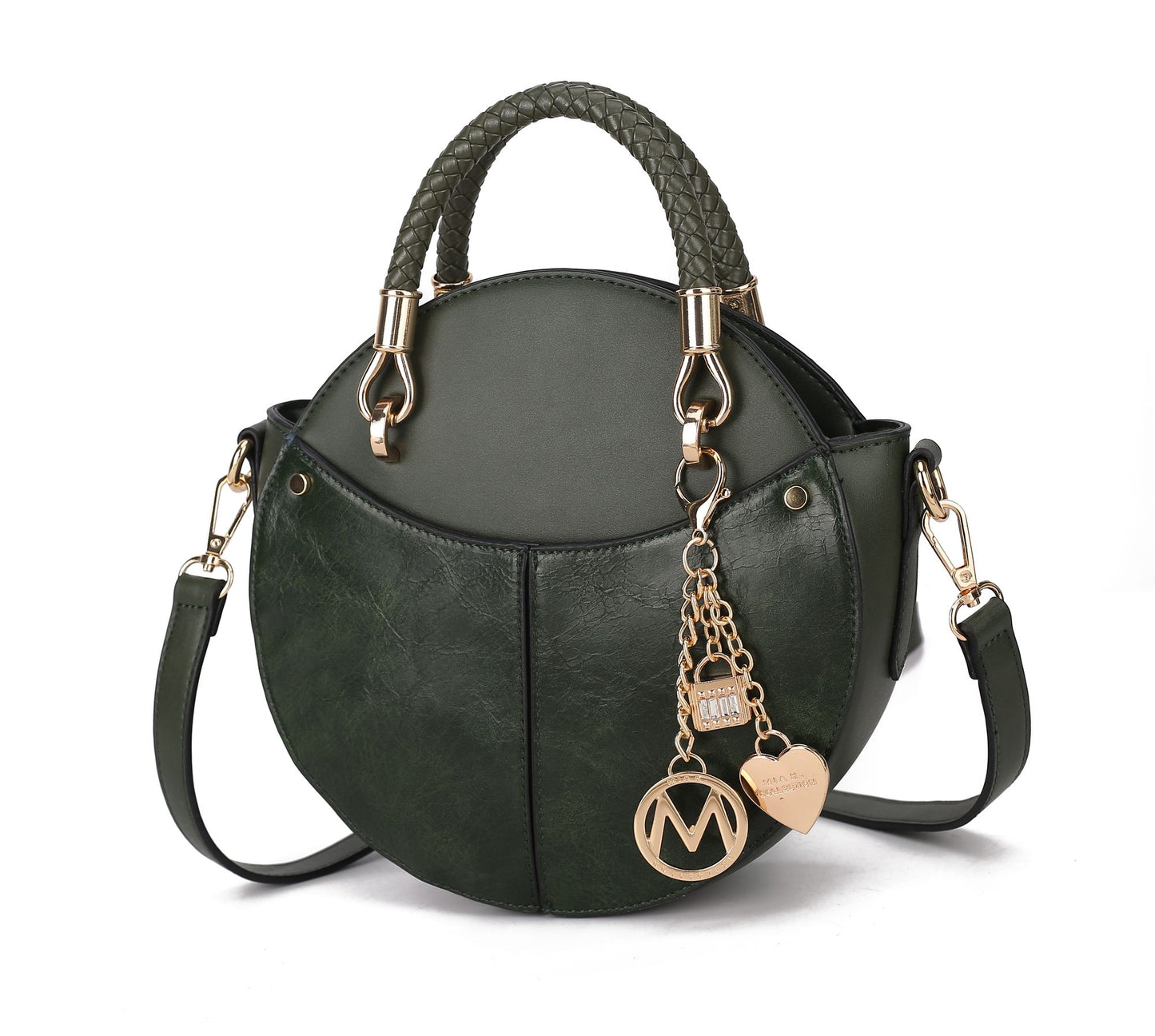 MKF Collection Nobella Crossbody Handbag Vegan Leather Women by Mia K