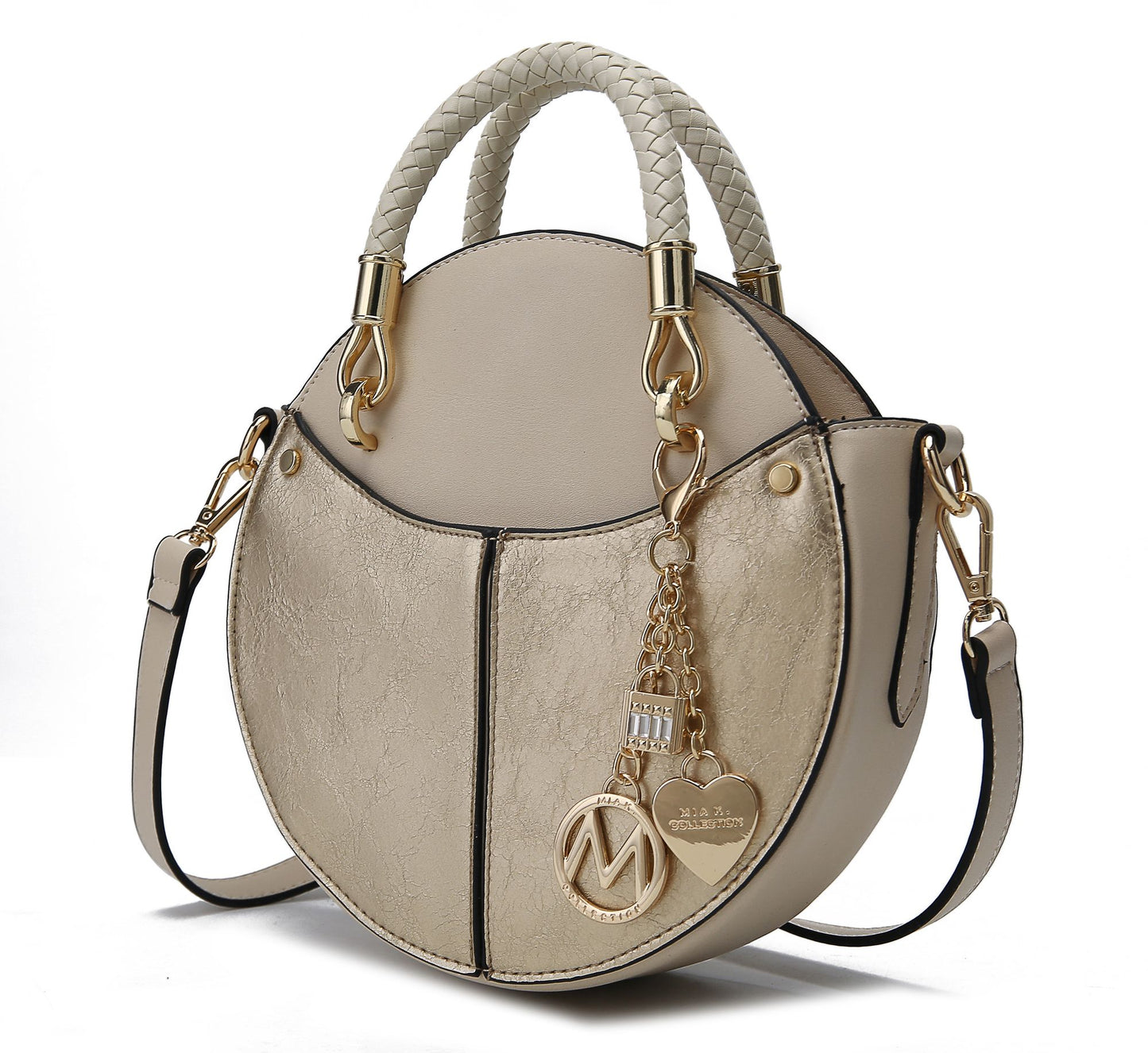 MKF Collection Nobella Crossbody Handbag Vegan Leather Women by Mia K