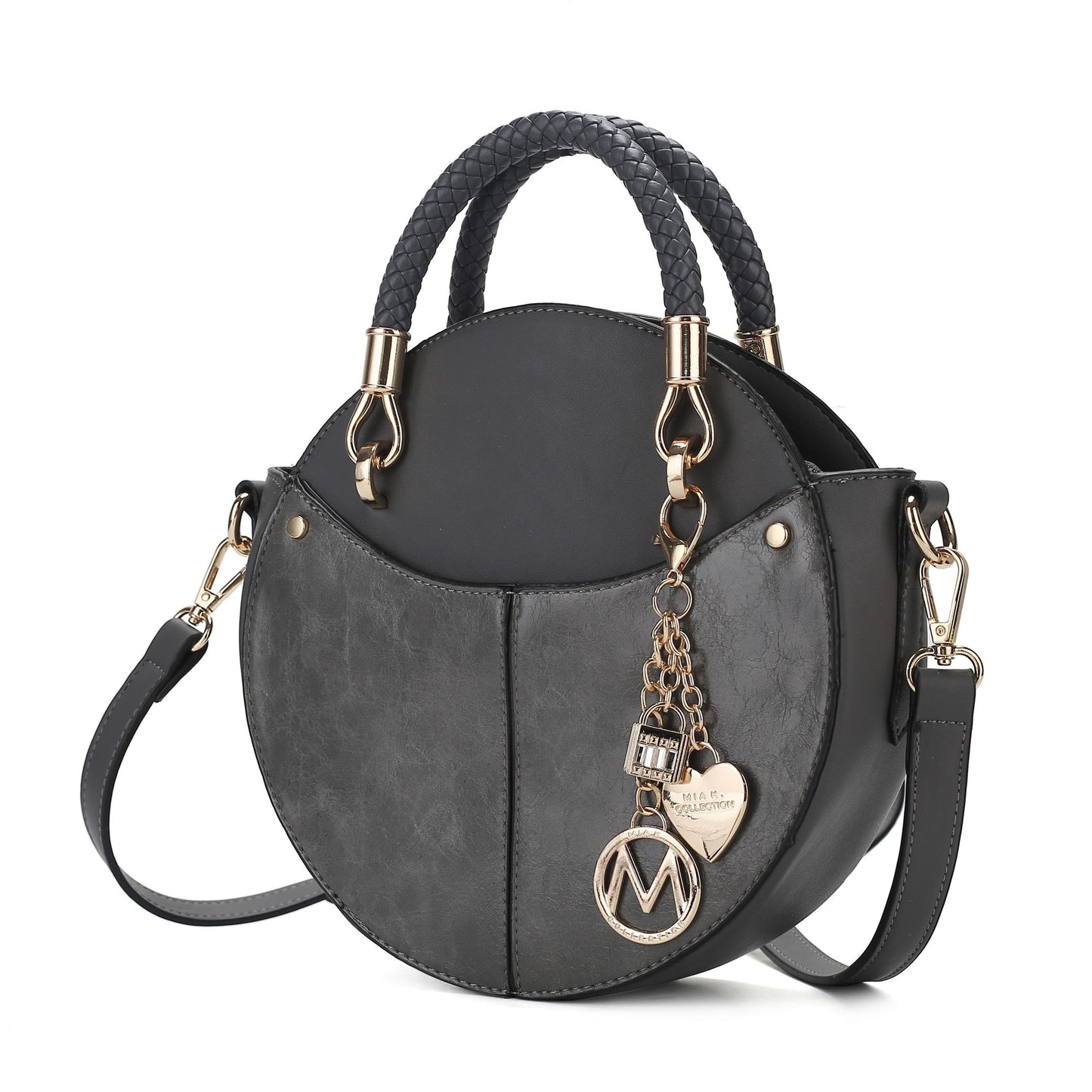 MKF Collection Nobella Crossbody Handbag Vegan Leather Women by Mia K