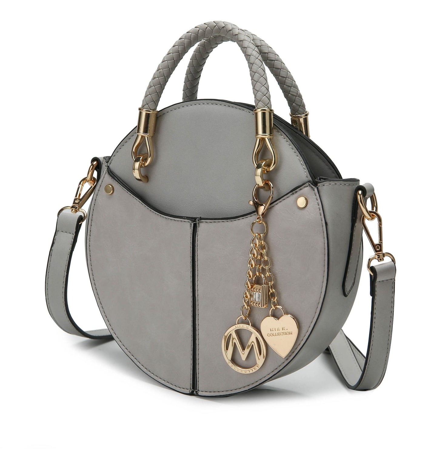 MKF Collection Nobella Crossbody Handbag Vegan Leather Women by Mia K