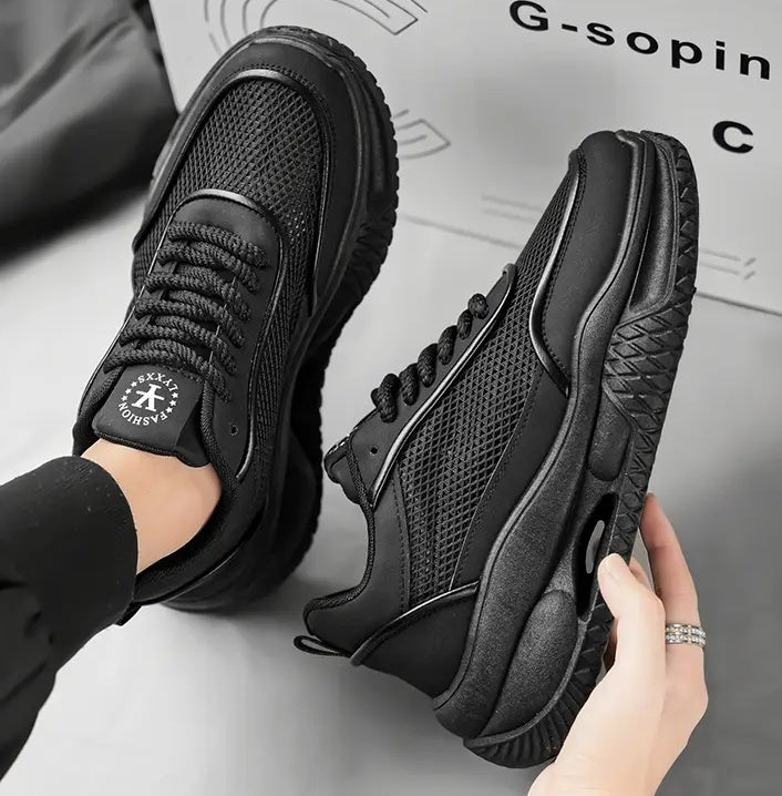 New men's shoes comfortable breathable mesh surface fashion casual sports shoes men's fashion shoes 39-44