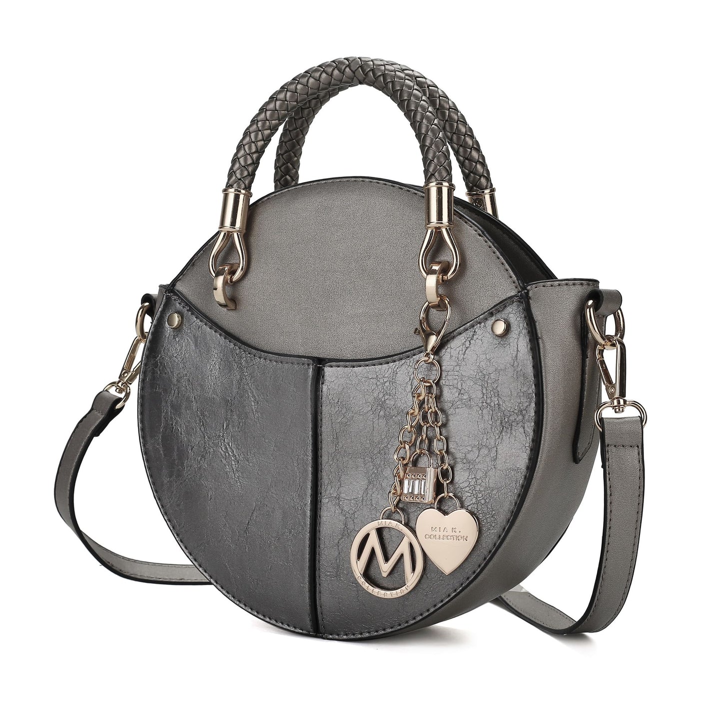 MKF Collection Nobella Crossbody Handbag Vegan Leather Women by Mia K