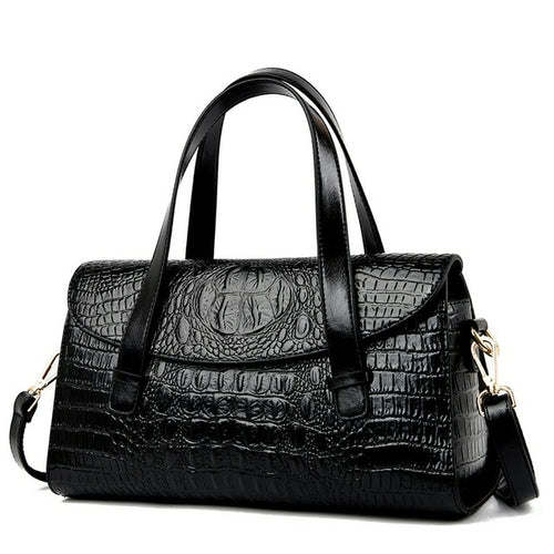 High Quality Crocodile Luxury Leather Handbags Women Bags Designer