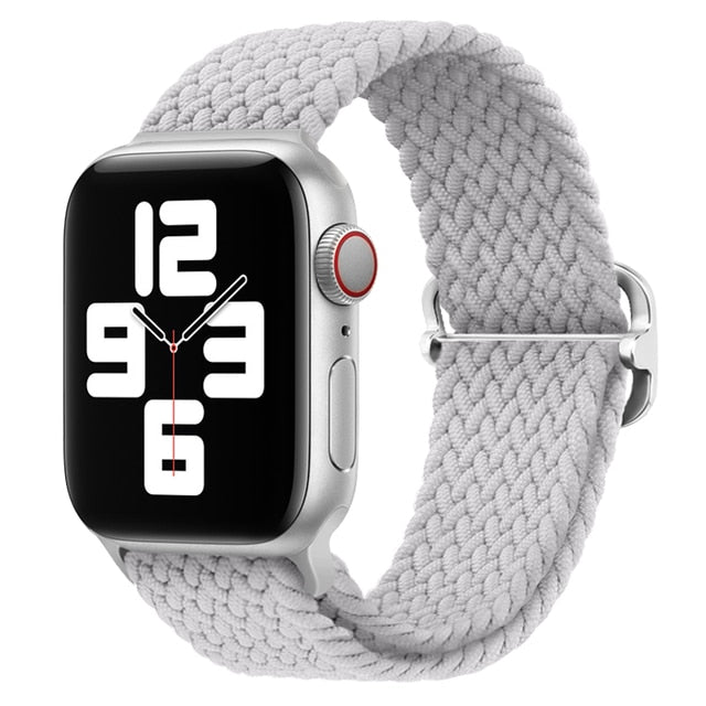 Nylon Braided Solo Loop Strap For Apple Watch