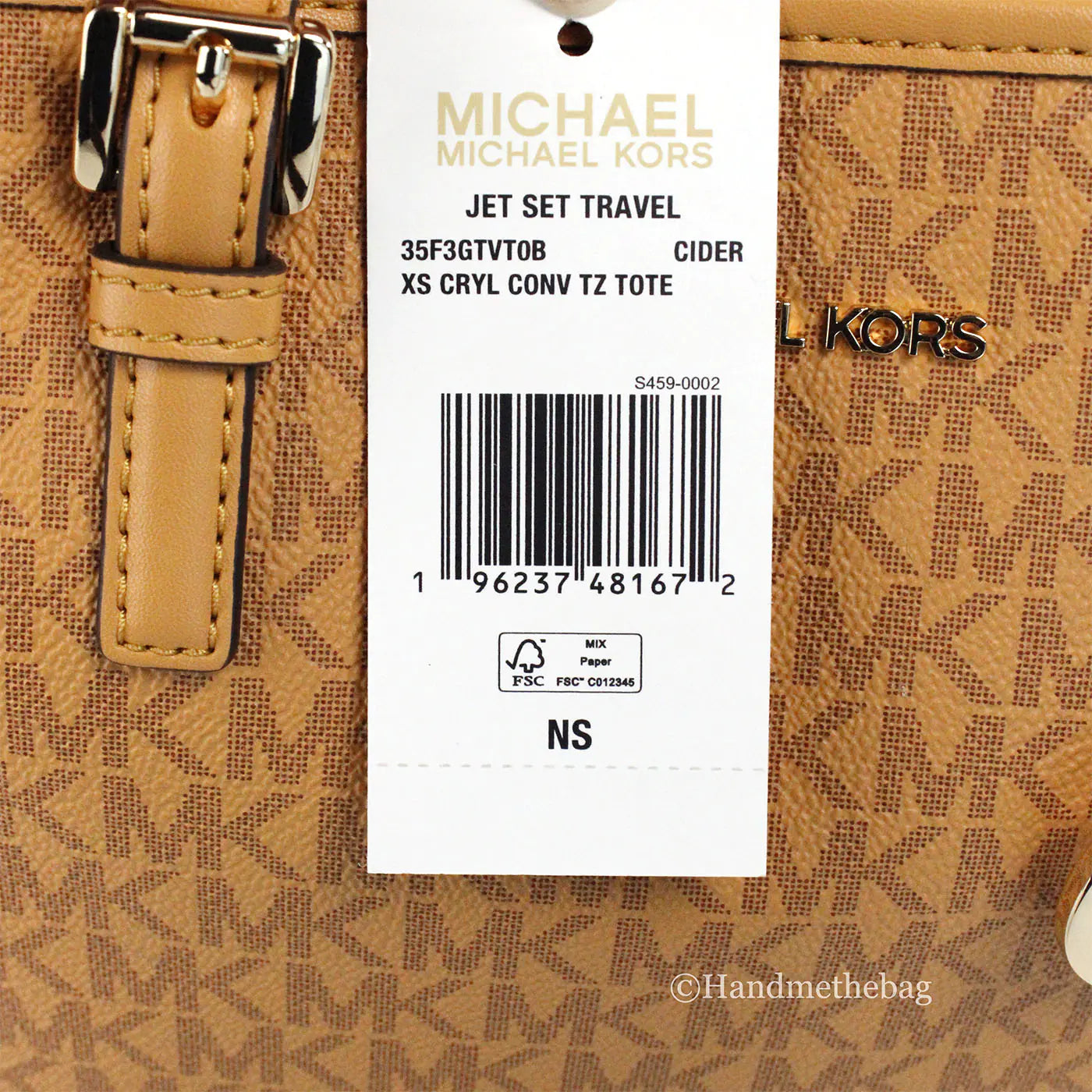 Michael Kors XS Cider Carryall Tote Convertible Bag