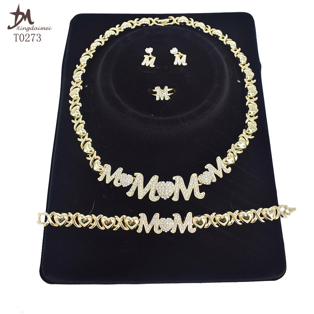 18K Gold-plated MOM's Jewelry Set