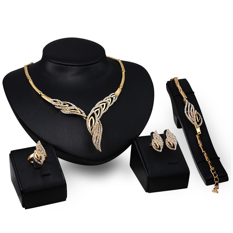 Mix Style Gold Indian Bridal Jewelry Sets