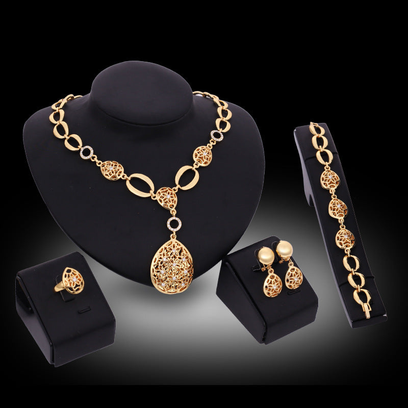 Mix Style Gold Indian Bridal Jewelry Sets