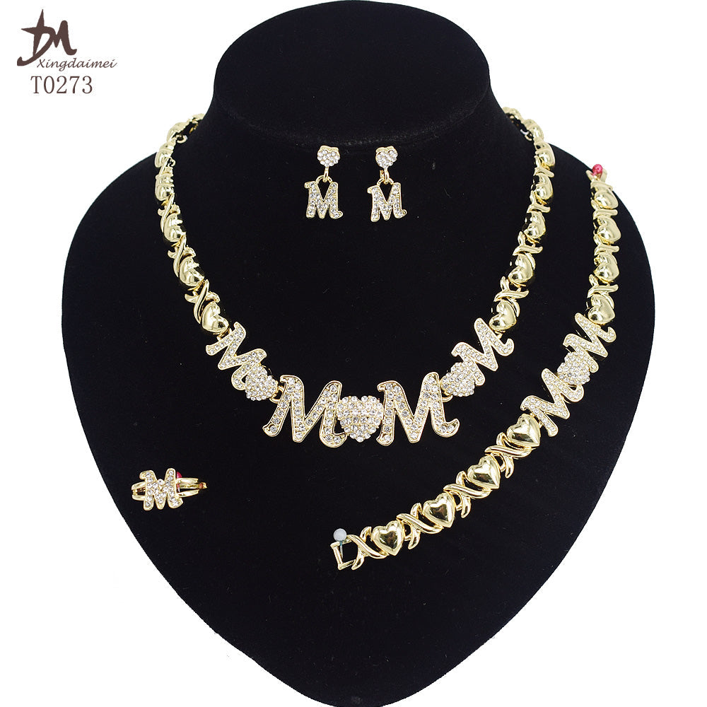 18K Gold-plated MOM's Jewelry Set