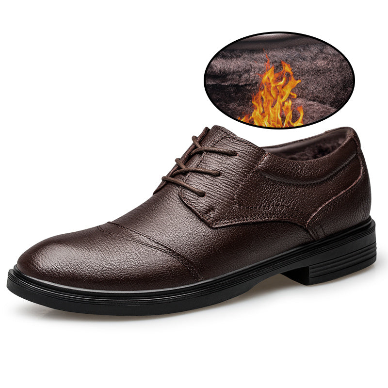 shoes for men Genuine Leather men's casual shoes Large Size 36-50 Brand men's leather shoes