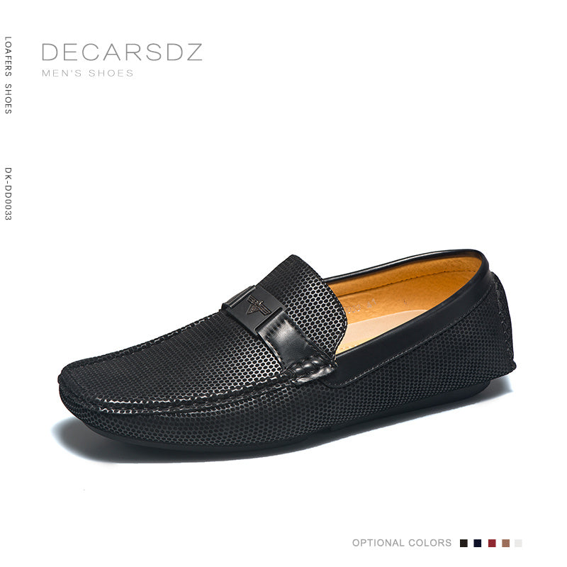 DECARSDZ Men Shoes 2022 Spring Autumn Fashion Boat Shoes Men Classic Original High Quality Leather Comfy Drive Men Loafers Shoes