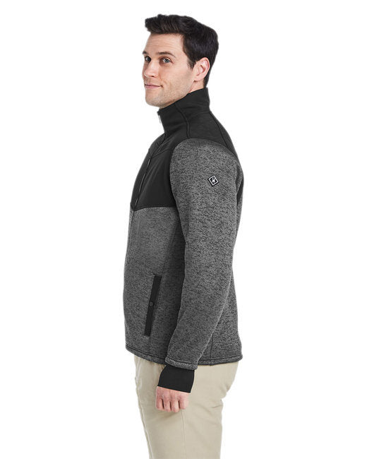 Men's Passage Sweater Jacket - BLACK POWDR/ BLK - S