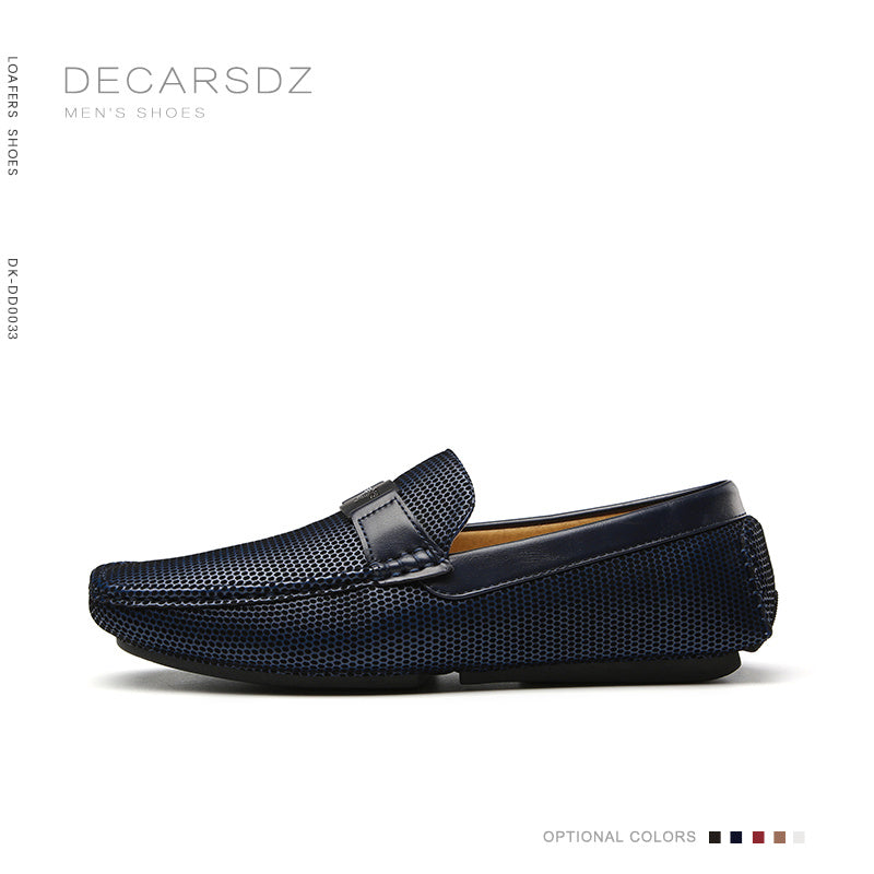 DECARSDZ Men Shoes 2022 Spring Autumn Fashion Boat Shoes Men Classic Original High Quality Leather Comfy Drive Men Loafers Shoes