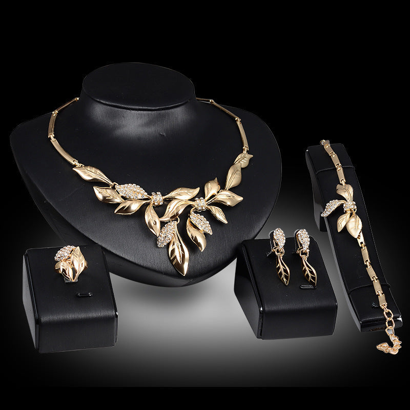 Mix Style Gold Indian Bridal Jewelry Sets